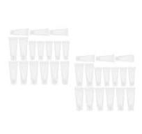 WORGEOUS 32 pcs Squeeze Bottle Squeeze Cream Tube Skin Care Sample Tube  Travel Lotion Tube