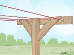 Cara membuat sangkar burung bentuk bulat. Cara Membuat Jemuran Baju Dengan Gambar Wikihow