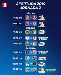 The season is divided into two championships—the torneo guardianes 2020 and the torneo. Horarios Y Canales Para Ver La Jornada 2 De La Liga Mx