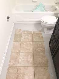 Ceramic bewildered tiles are a favorite fine for bathrooms due to their durability and resistance to mugginess. How To Paint Tile Floors Arinsolangeathome Painting Tile Floors Painting Tile Painting Bathroom Tiles