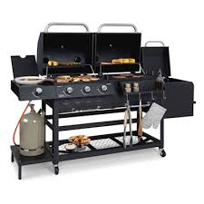 Outdoor gourmet gas grill and griddle combo. Kingsville Smoker Kombigrill 3 1 Edelstahlbrenner Leistung 13 5 Kw 3 X 3 6 Kw 2 7 Kw Instantready Concept Fur 11 Kg Gasflaschen 3 In 1 Gasgrill Holzkohlegrill Smoker Hohenverstel
