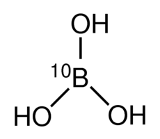 Its iupac name is trihydrooxidoboron. Boric Acid 10b 95 Atom 10b 13813 79 1