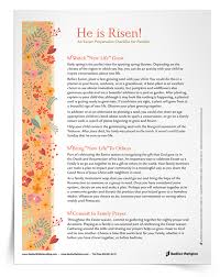 The third prayer is for adults to say and is a reflection on god's love, life, hope and truth which celebrates the moment christ rose from the grave. Catholic Easter Resources For Families