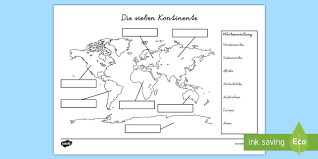 Mit deinen lieblingshelden aus kino, zeichentrickfilmen, fernsehserien. Die Sieben Kontinente Arbeitsblatt Teacher Made