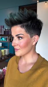 Fohawk Fade Haircut Women