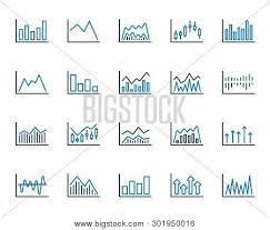 Financial Chart Line Vector Photo Free Trial Bigstock