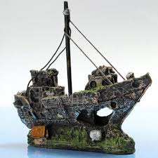 Penn plax large hideaway pipes. Wreck Sunk Ship Aquarium Ornament Sailing Boat Destroyer Fish Tank Cave Decor Free Shipping Fish Tank Accessories Aquarium Ornaments Fish Aquarium Decorations