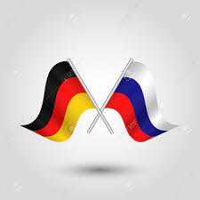 Die japanische botschaft in der tiergartenstraße. Vektor Zwei Gekreuzte Deutsche Und Russische Fahnen Auf Silberstabchen Symbol Fur Deutschland Und Russland Lizenzfrei Nutzbare Vektorgrafiken Clip Arts Illustrationen Image 77619409