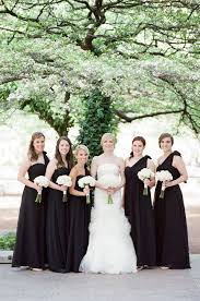 Classic Black And White Wedding Elizabeth Anne Designs The Wedding Blog Bridesmaid Dresses Black Bridesmaid Dresses Wedding