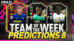These talented defenders are sorted on potential rating. Fifa 21 Totw 8 Predictions Team Of The Week 8 W Kante Ziyech Werner Striker Mane Youtube