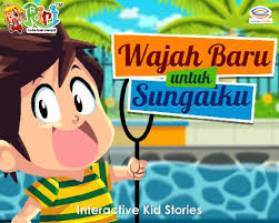 Gambar aku menjaga sungaiku bersih. Educa Studio