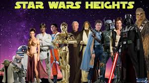 greatest star wars characters by height