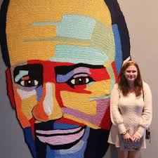 Learn more about Elle Vitnell's textile artwork 'Larger than Life',  currently displayed as part of the First Class 23 exhibition at MAC yapang.  , Elle's artwork is featured alongside over 50 other ...