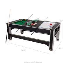 Triumph 3 In 1 Rotating Swivel Multigame Air Hockey Billiards Pool And Table Tennis Table Walmart Com Table Tennis Billiards Pool Air Hockey