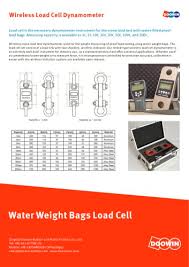 This is the ideal dyno for a smaller shop with limited space that does not want to compromise. Water Weight Bags Load Cell Dynamometer Doowin Underwater Lift Bags Water Weight Bags Pdf Catalogs Documentation Boating Brochures