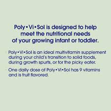 Enfamil Poly Vi Sol Liquid Multivitamin Infant Supplement