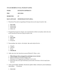Soal pilihan ganda demokrasi terpimpin. Soal Pilihan Ganda Tentang Demokrasi Terpimpin Sedang