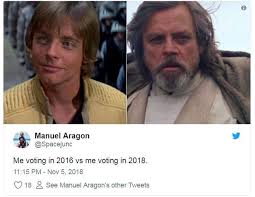 The Me Voting In 2016 Vs Me Voting In 2018 Meme That Perfectly Describes Midterm Election Day Took Over Twitter
