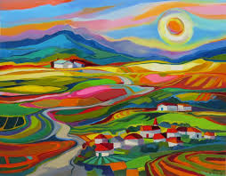 Abstract, classical, contemporary, vintage, modern, traditional Isabel Le Roux South African Artist Paintings Gallery Landscapes Africa Painting South African Artists African Paintings