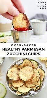 Healthy Oven Baked Zucchini Chips Recipe Food Healthy Recipes Healthy