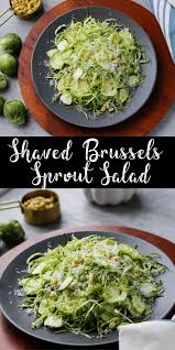 Shaved Brussels Sprout Salad Recipe Brussel Sprout Salad Recipes Brussel Sprout Salad Raw Vegetables Recipes