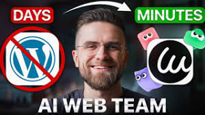 I Built a Site in Minutes with an AI Web Team (Wegic)