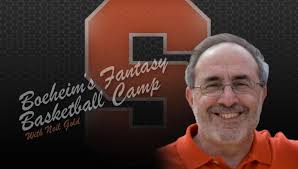 Blogging From Boeheim Fantasy Camp
