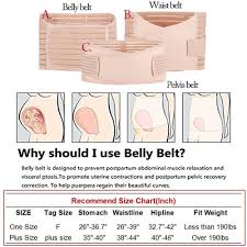 miss moly 3 in 1 postpartum support recovery belly wrap waist pelvis belt cincher body shaper maternity postnatal shapewear set