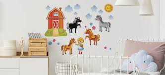 Con le pareti delle camerette dei bambini si può davvero dare sfogo alla fantasia e alla creativià e decorarle nel miglior modo possibile. Adesivi Murali Per Bambini Decorazioni Per Camerette