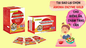 Amoma Enzyme Gold - Bổ sung enzym tiêu hóa, lợi khuẩn giúp tiêu hóa khỏe  trẻ thèm ăn - CÔNG TY CỔ PHẦN DƯỢC PHẨM INFO VIỆT NAM