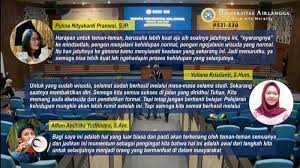 Maybe you would like to learn more about one of these? Kesan Dan Pesan Wisudawan Unair Setelah Wisuda Online