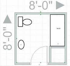 There is a linen closet, separated from the main bathroom by a door. 8 X 10 Master Bathroom Layout Ideas Novocom Top