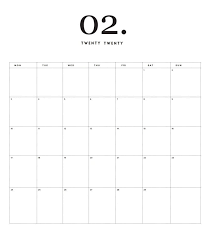 30 Free February 2020 Calendars For Home Or Office Onedesblog February Calendar Calendar Printables Printable Calendar
