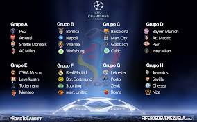 Sevilla y atlético, fuera calendario de la fase de grupos de la champions: Se Viene La Champions League 2017 Fiferos De Venezuela