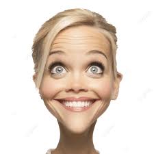 Gambar Reese Witherspoon Karikatur Suka Bermain Dengan Mata Ekspresif Besar  Dan Ciri Ciri Yang Dibesar Besarkan, Clipart Smurfette, Reese, Witherspoon  PNG dan Clipart untuk Muat turun Percuma