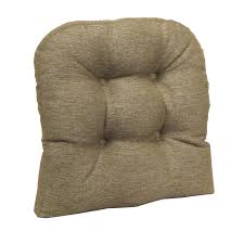 klear vu gripper non slip 17 x 17 omega tufted universal dining chair cushion tufted chair chair pads dining chair cushions