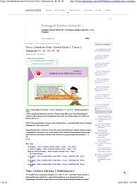 Berikut kunci jawaban dalam buku tematik 6 untuk kelas 3 sd/mi subtema 1 pembelajaran 5 halaman 41, 42, 44, 45, dan 47: Kunci Jawaban Buku Siswa Kelas 6 Tema 2 Halaman 45 46 48 49 50 Sanjayaops