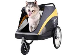 Innopet Hercules Hundebuggy Fur Grosse Hunde Grau Gelb In 2020 Hundekinderwagen Grosster Hund Hundebedarf