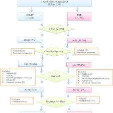 Flow Chart Of Set Treatment Cycles Selection For Pregnancy