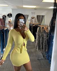 Where The Cute Sh T At On Instagram Mean Girls Set Can Be Worn 4 Ways Restocked Online In 3 Colors Yello Black Girl Outfits Colourful Outfits Girl Outfits