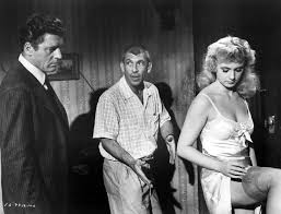 Shirley Jones with Burt Lancaster and director Richard Brooks on the set of  "Elmer Gantry." Jones, who won the Best Supporting Actress Oscar for her  performance in the film, was born on
