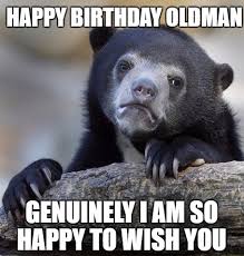 Happy Birthday Old Man Funny Memes Wishes Ultra Wishes