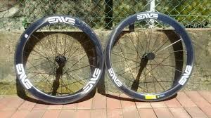 cycam bike 新到美國品牌enve到貨 今次到貨為enve單車輪組 型號為enve ses 4 5 而這一對為enve hubs 前輪輪框深度為48mm 後輪輪框深度為56mm 重量約1328g 美國製造 另外cycam bike 有提供其他不同型號的enve kong hong kong