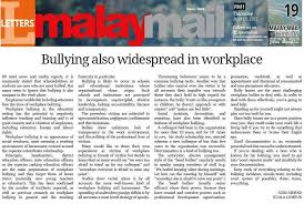 By jeré longman and gillian r. Newspaper Article About Bullying In Malaysia