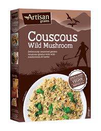 Add just enough boiling water to cover the grains, but do not flood them. Wild Mushroom Couscous