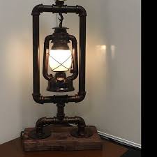 Lamppodesign Industrial Bedside Lamp Vintage Table Lamps Etsy In 2020 Metal Desk Lamps Lamp Bedside Lamps Vintage