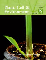 Check spelling or type a new query. Plant Cell Environment Vol 42 No 7