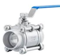 Кран шаровой CF8M 1000 WOG PN 63 DN50 2'' 60.3 мм AISI 316