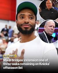 The Knicks still have offseason work to do.