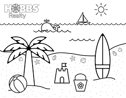 These alphabet coloring sheets will help little ones identify uppercase and lowercase versions of each letter. Beach Coloring Pages For Kids Holden Beach Blog